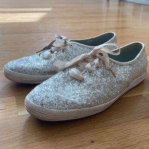 Kate Spade + Keds sparkly sneakers